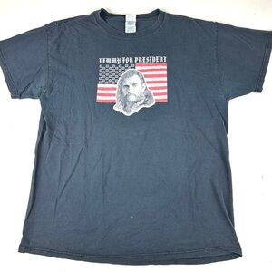 Vintage Y2K Lemmy For President • XL Shirt • Motörhead Rock